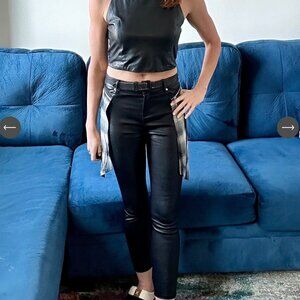 RtA lambskin leather cobain pants- Size 29